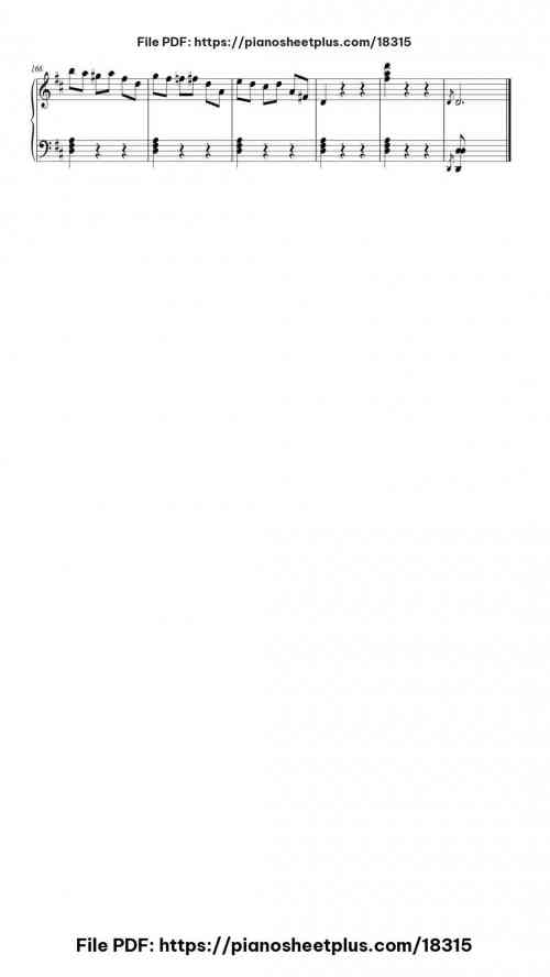 The Blue Danube by Johann Strauss II Level Intermediate 10 The Blue Danube piano sheet music free pdf