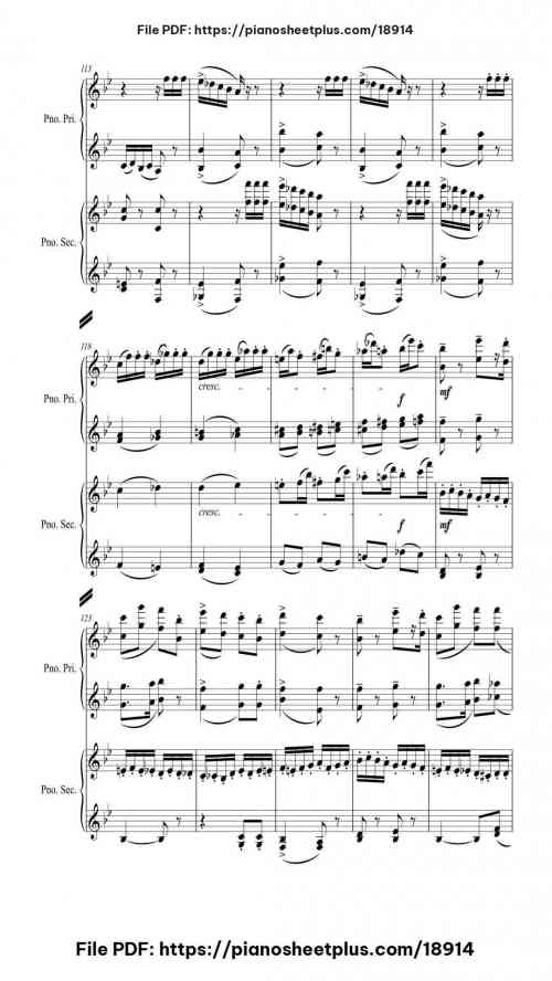 The Nutcracker Suite by Pyotr Ilyich Tchaikovsky Level Mid-Advanced 39 The Nutcracker Suite piano sheet music free pdf