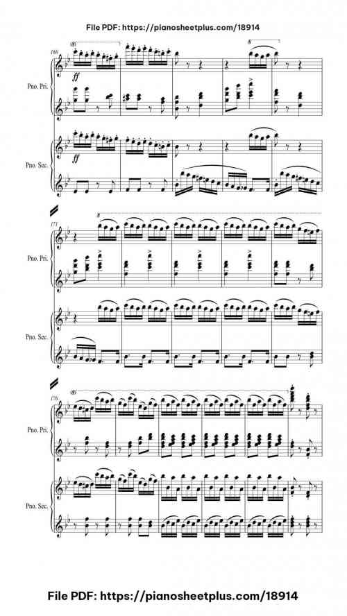 The Nutcracker Suite by Pyotr Ilyich Tchaikovsky Level Mid-Advanced 42 The Nutcracker Suite piano sheet music free pdf
