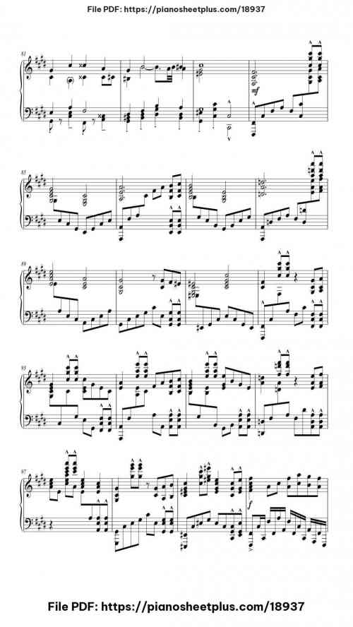 Through Patches of Violet by Cladad Keithgale Level Mid-Advanced 13 Through Patches of Violet piano sheet music free pdf