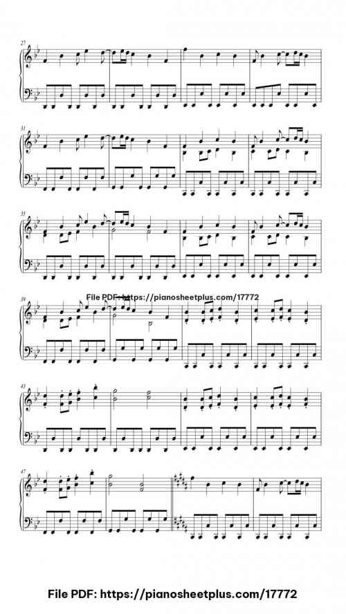 Undertale – Hopes and Dreams by Toby Fox Level Intermediate 6 Undertale – Hopes and Dreams piano sheet music free pdf