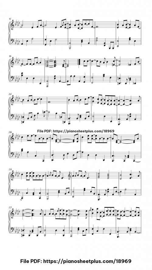 Waiting for You by Jay Chou Level Intermediate 10 Waiting for You piano sheet music free pdf