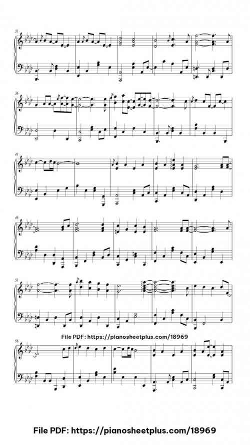 Waiting for You by Jay Chou Level Intermediate 8 Waiting for You piano sheet music free pdf