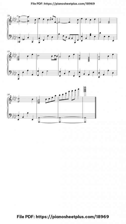 Waiting for You by Jay Chou Level Intermediate 12 Waiting for You piano sheet music free pdf