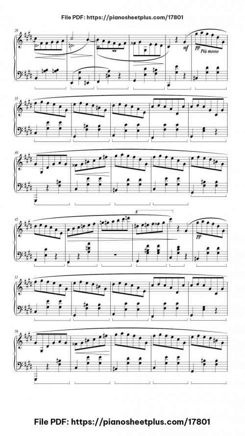 Waltz in C-Sharp Minor, Op. 64, No. 2 by Frédéric Chopin Level Mid-Advanced 9 Waltz in C-Sharp Minor, Op. 64, No. 2 piano sheet music free pdf