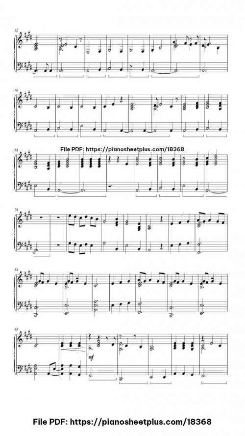When the Party's Over by Billie Eilish Level Intermediate 5 When the Party's Over piano sheet music free pdf