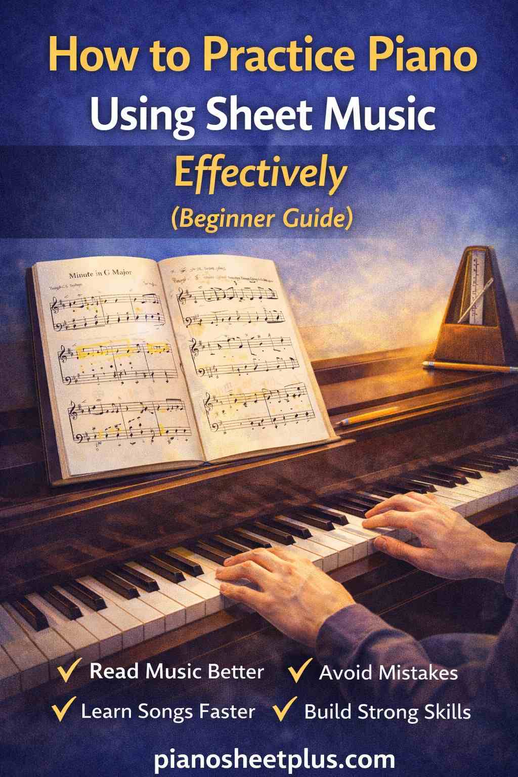 How to Practice Piano Using Sheet Music Effectively (Beginner Guide) 7 How to Practice Piano Using Sheet Music Effectively (Beginner Guide)